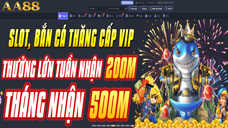 Bắn cá thăng cấp vip