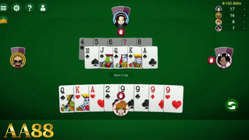 Các chiến thuật cơ bản trong game đánh bài online