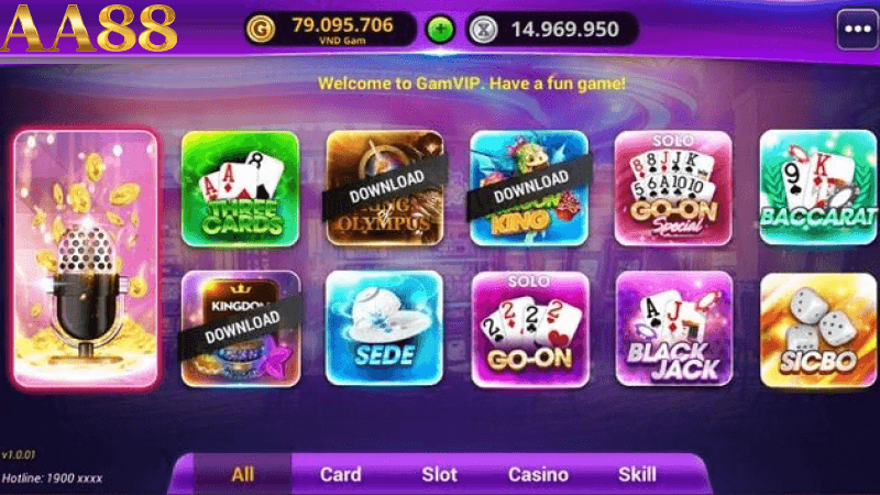 Game nỗ hũ đổi thưởng 88aa